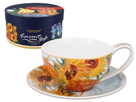 Filiżanka ze spodkiem - V. van Gogh, Słoneczniki (CARMANI) Filiżanka ze spodkiem - V. van Gogh, Słoneczniki (CARMANI)