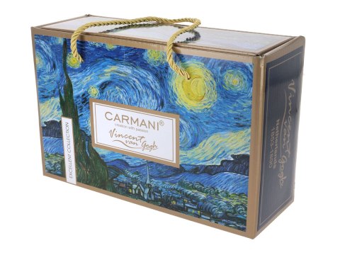 Kpl. 2 filiżanek espresso - V. van Gogh, Gwiaździsta noc (CARMANI) Kpl. 2 filiżanek espresso - V. van Gogh, Gwiaździsta noc (CARMANI)
