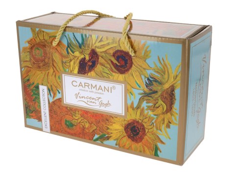 Kpl. 2 filiżanek espresso - V. van Gogh, Słoneczniki (CARMANI) Kpl. 2 filiżanek espresso - V. van Gogh, Słoneczniki (CARMANI)