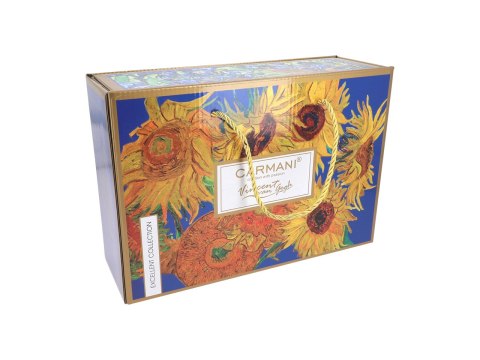Kpl. 2 filiżanek ze spodkami - V. van Gogh, Słoneczniki i Irysy (CARMANI) Kpl. 2 filiżanek ze spodkami - V. van Gogh, Słoneczniki i Irysy (CARMANI)