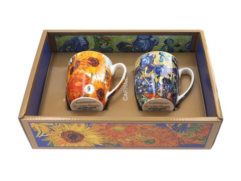 Kpl. 2 kubków - V. van Gogh, Słoneczniki i Irysy (CARMANI) Kpl. 2 kubków - V. van Gogh, Słoneczniki i Irysy (CARMANI)