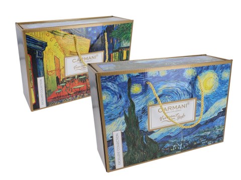 Kpl. 2 kubków - V. van Gogh, Taras kawiarni nocą i Gwiaździsta Noc (CARMANI) Kpl. 2 kubków - V. van Gogh, Taras kawiarni nocą i Gwiaździsta Noc (CARMANI)