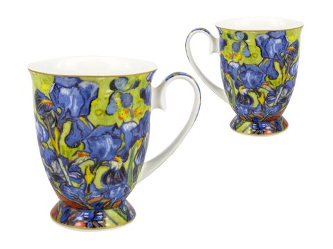 Kpl. 2 kubków w sercu - V. van Gogh, Irysy (CARMANI) Kpl. 2 kubków w sercu - V. van Gogh, Irysy (CARMANI)