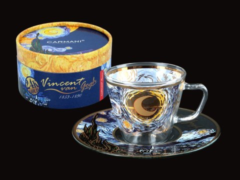 Filiżanka espresso - V. Van Gogh. Gwiaździsta noc (CARMANI) Filiżanka espresso - V. Van Gogh. Gwiaździsta noc (CARMANI)