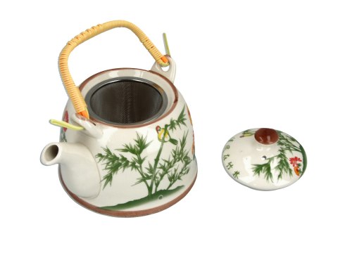 Czajnik ceramiczny z zaparzaczem Czajnik ceramiczny z zaparzaczem