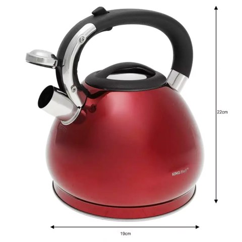 Czajnik z gwizdkiem Kinghoff 3,4L KH-1212 Czajnik z gwizdkiem Kinghoff 3,4L KH-1212
