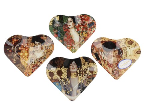 Talerz dekoracyjny - G. Klimt, 4 części Talerz dekoracyjny - G. Klimt, 4 części