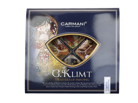 Talerz dekoracyjny - G. Klimt, 4 części Talerz dekoracyjny - G. Klimt, 4 części