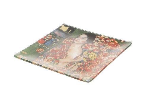 Talerz dekoracyjny - G. Klimt, Tancerka 13x13cm Talerz dekoracyjny - G. Klimt, Tancerka 13x13cm