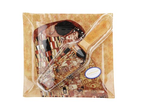 Talerz dekoracyjny z łopatką - G. Klimt, Pocałunek Talerz dekoracyjny z łopatką - G. Klimt, Pocałunek