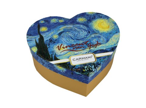 Kpl. 2 kubków w sercu - V. van Gogh, Gwiaździsta noc (CARMANI) Kpl. 2 kubków w sercu - V. van Gogh, Gwiaździsta noc (CARMANI)