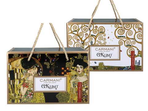 Filiżanka espresso Vanessa - G. Klimt, Pocałunek, białe tło (CARMANI) Filiżanka espresso Vanessa - G. Klimt, Pocałunek, białe tło (CARMANI)