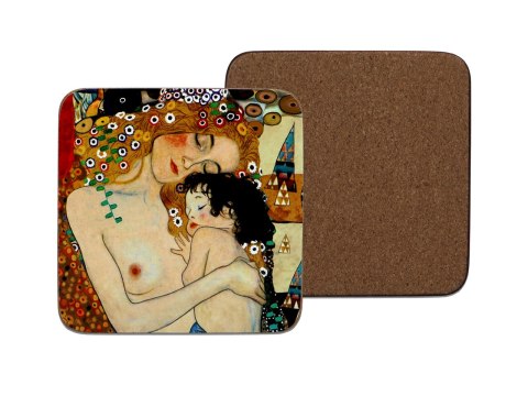 Kpl. 6 podkładek korkowych - G. Klimt, Macierzyństwo (CARMANI) Kpl. 6 podkładek korkowych - G. Klimt, Macierzyństwo (CARMANI)