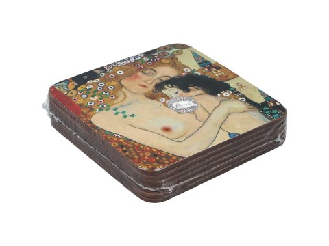 Kpl. 6 podkładek korkowych - G. Klimt, Macierzyństwo (CARMANI) Kpl. 6 podkładek korkowych - G. Klimt, Macierzyństwo (CARMANI)
