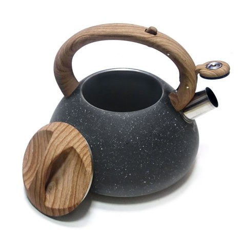 CZAJNIK Z GWIZDKIEM 2,7L KLAUSBERG KB-7250 GRANIT WOOD CZAJNIK Z GWIZDKIEM 2,7L KLAUSBERG KB-7250 GRANIT WOOD
