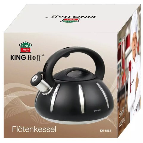 CZAJNIK Z GWIZDKIEM 3L KINGHOFF KH-1835 CZAJNIK Z GWIZDKIEM 3L KINGHOFF KH-1835