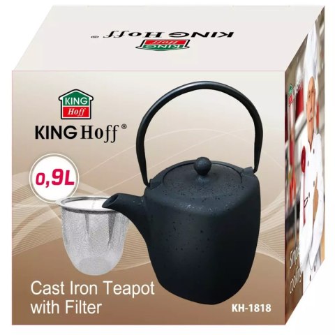 ZAPARZACZ ŻELIWNY 900ml Z FILTREM KINGHOFF KH-1818 ZAPARZACZ ŻELIWNY 900ml Z FILTREM KINGHOFF KH-1818