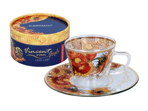 Filiżanka espresso - V. Van Gogh. Słoneczniki (CARMANI) Filiżanka espresso - V. Van Gogh. Słoneczniki (CARMANI)