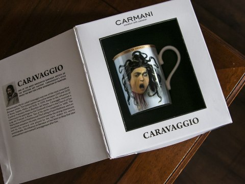 Kubek - M. M de Caravaggio, Głowa Meduzy (CARMANI) Kubek - M. M de Caravaggio, Głowa Meduzy (CARMANI)