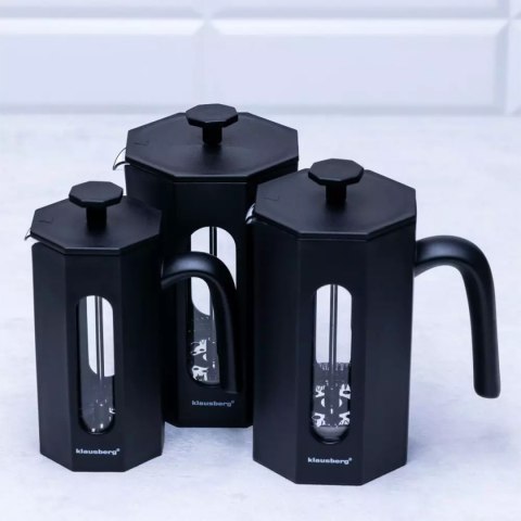 ZAPARZACZ TŁOKOWY DO KAWY/HERBATY 800ml KLAUSBERG KB-7678 ZAPARZACZ TŁOKOWY DO KAWY/HERBATY 800ml KLAUSBERG KB-7678