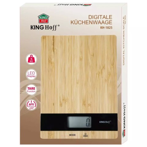 ELEKTRONICZNA WAGA KUCHENNA BABUSOWA KINGHOFF KH-1825 ELEKTRONICZNA WAGA KUCHENNA BABUSOWA KINGHOFF KH-1825