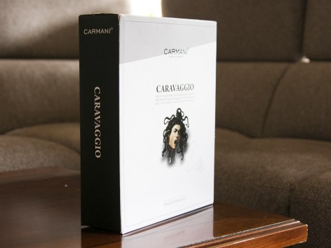 Kpl. 2 filiżanek espresso - M. M de Caravaggio, Głowa Meduzy (CARMANI) Kpl. 2 filiżanek espresso - M. M de Caravaggio, Głowa Meduzy (CARMANI)