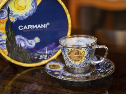 Filiżanka espresso - V. Van Gogh. Gwiaździsta noc (CARMANI) Filiżanka espresso - V. Van Gogh. Gwiaździsta noc (CARMANI)