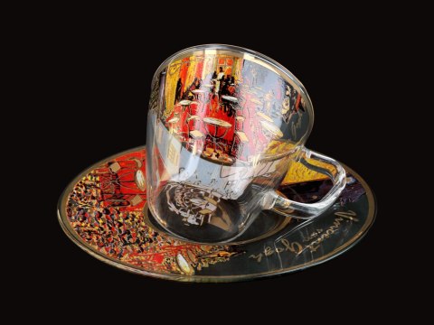 Filiżanka espresso - V. Van Gogh. Taras kawiarni w nocy (CARMANI) Filiżanka espresso - V. Van Gogh. Taras kawiarni w nocy (CARMANI)