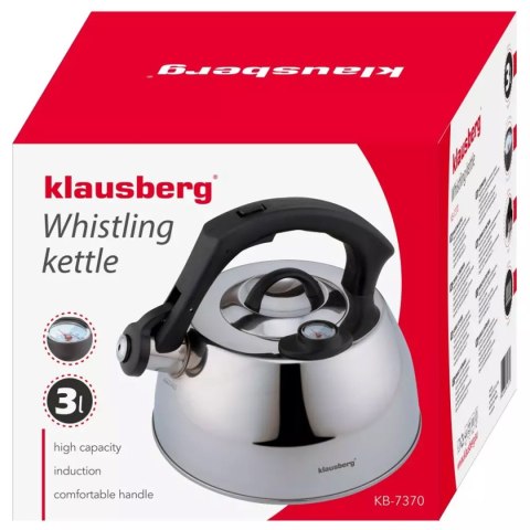 CZAJNIK STALOWY Z TERMOMETREM 3L KLAUSBERG KB-7370 CZAJNIK STALOWY Z TERMOMETREM 3L KLAUSBERG KB-7370