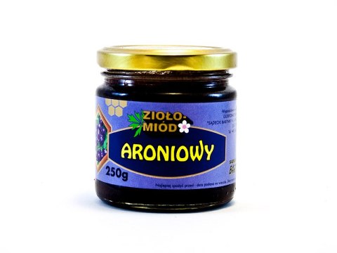 ZIOŁOMIÓD ARONIOWY 250G BARTNIK SĄDECKI ZIOŁOMIÓD ARONIOWY 250G BARTNIK SĄDECKI