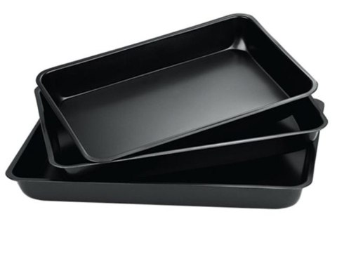 PROSTOKĄTNE FORMY DO PIECZENIA 3 SZT. KINGHOFF KH-4199 PROSTOKĄTNE FORMY DO PIECZENIA 3 SZT. KINGHOFF KH-4199