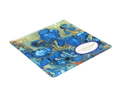 Talerz dekoracyjny - V. van Gogh, Irysy