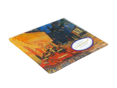 Talerz dekoracyjny - V. van Gogh, Taras kawiarni w nocy Talerz dekoracyjny - V. van Gogh, Taras kawiarni w nocy