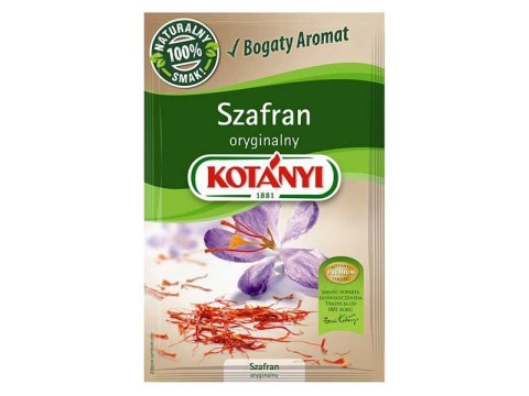 SZAFRAN ORYGINALNY 0,12G KOTANYI SZAFRAN ORYGINALNY 0,12G KOTANYI