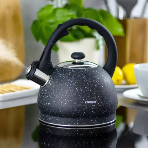 CZAJNIK Z GWIZDKIEM 2L KINGHOFF KH-1403 MARBLE CZAJNIK Z GWIZDKIEM 2L KINGHOFF KH-1403 MARBLE