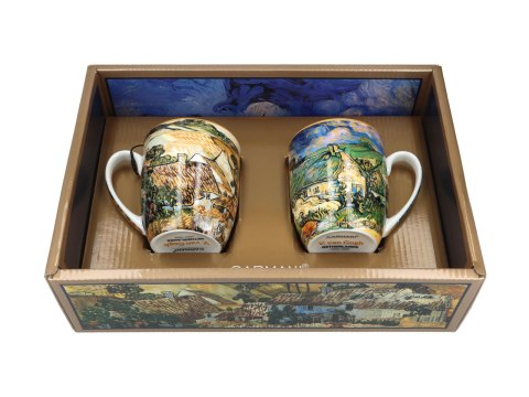 Kpl. 2 kubków - V. van Gogh, Chaty kryte strzechą (CARMANI) Kpl. 2 kubków - V. van Gogh, Chaty kryte strzechą (CARMANI)