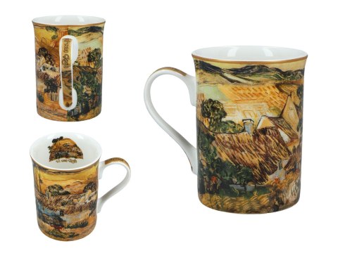 Kubek Classic New - V. van Gogh, Chaty kryte strzechą na wzgórzu (CARMANI) Kubek Classic New - V. van Gogh, Chaty kryte strzechą na wzgórzu (CARMANI)