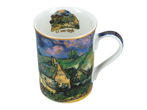 Kubek Classic New - V. van Gogh, Chaty kryte strzechą w Cordeville (CARMANI) Kubek Classic New - V. van Gogh, Chaty kryte strzechą w Cordeville (CARMANI)