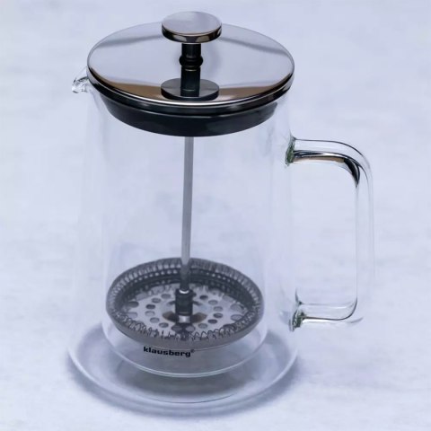 ZAPARZACZ TŁOKOWY DO KAWY/HERBATY TERMICZNY 600ml KLAUSBERG KB-7685 ZAPARZACZ TŁOKOWY DO KAWY/HERBATY TERMICZNY 600ml KLAUSBERG KB-7685