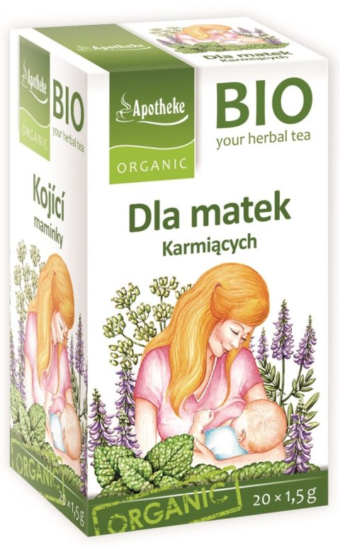 HERBATKA DLA MATEK KARMIĄCYCH BIO (20 x 1,5 g) 30 g - APOTHEKE HERBATKA DLA MATEK KARMIĄCYCH BIO (20 x 1,5 g) 30 g - APOTHEKE