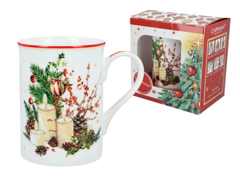 Kubek świąteczny Classic - Stroik świąteczny (CARMANI) Kubek świąteczny Classic - Stroik świąteczny (CARMANI)