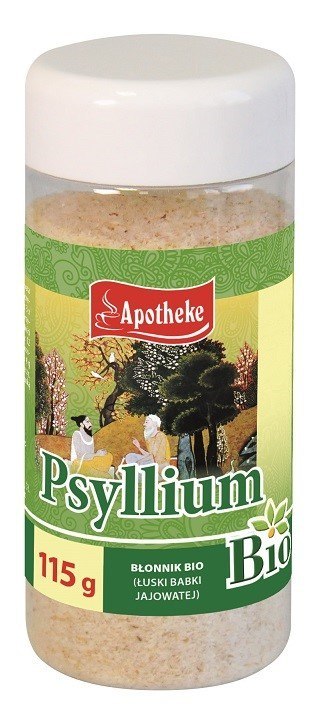 BŁONNIK (ŁUSKI BABKI JAJOWATEJ) BIO 115 g - APOTHEKE BŁONNIK (ŁUSKI BABKI JAJOWATEJ) BIO 115 g - APOTHEKE
