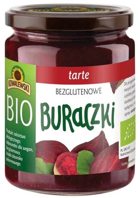 BURACZKI TARTE BEZGLUTENOWE BIO 540 ml - KOWALEWSKI BURACZKI TARTE BEZGLUTENOWE BIO 540 ml - KOWALEWSKI