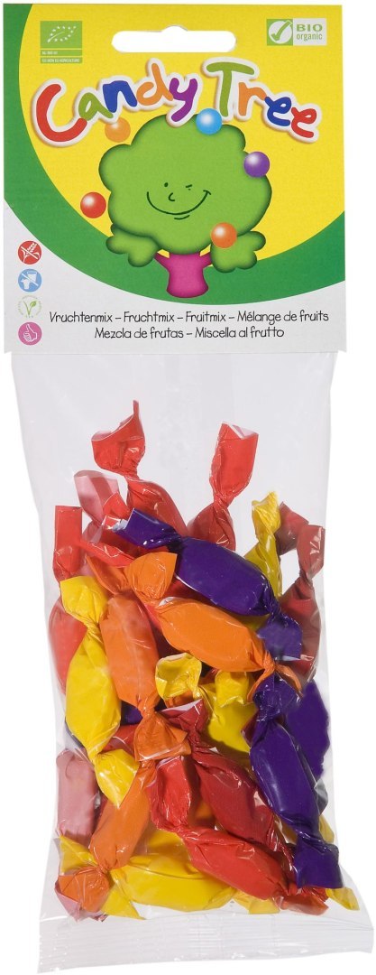 CUKIERKI TWARDE MIX BEZGLUTENOWE BIO 100 g - CANDY TREE CUKIERKI TWARDE MIX BEZGLUTENOWE BIO 100 g - CANDY TREE