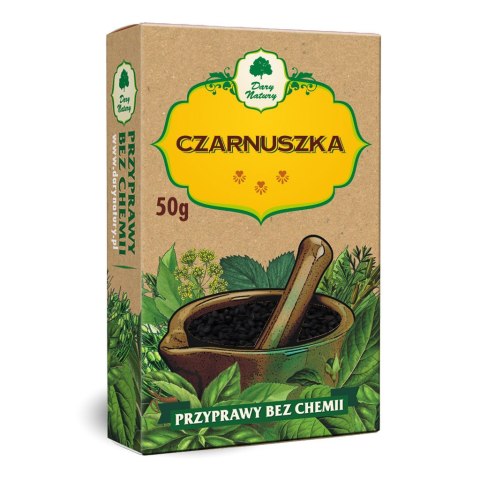 CZARNUSZKA BEZGLUTENOWA 50 g - DARY NATURY CZARNUSZKA BEZGLUTENOWA 50 g - DARY NATURY
