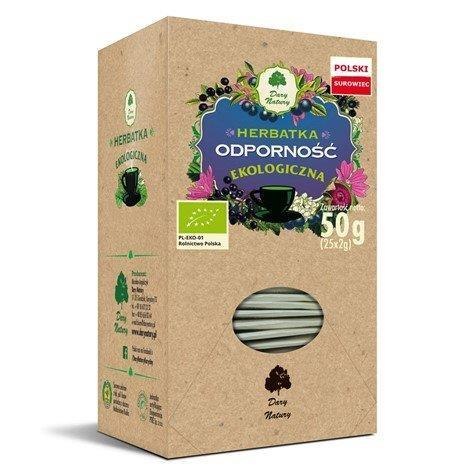 HERBATKA UODPARNIAJĄCA BIO (25 x 2 g) 50 g - DARY NATURY HERBATKA UODPARNIAJĄCA BIO (25 x 2 g) 50 g - DARY NATURY