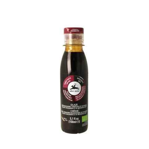 KREM NA BAZIE OCTU BALSAMICZNEGO Z MODENY (GLAZE) BIO 150 ML - ALCE NERO KREM NA BAZIE OCTU BALSAMICZNEGO Z MODENY (GLAZE) BIO 150 ML - ALCE NERO