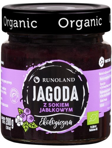 SŁODKA PRZEKĄSKA JAGODA BIO 200 g - RUNOLAND SŁODKA PRZEKĄSKA JAGODA BIO 200 g - RUNOLAND