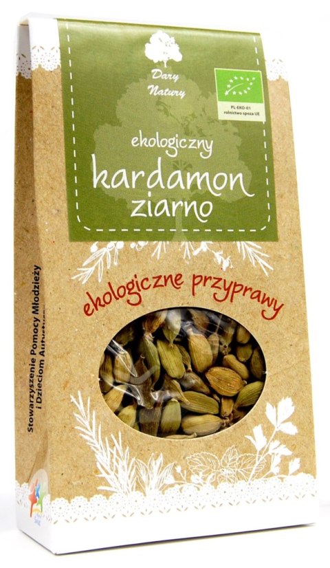 KARDAMON OWOCE BIO 40 g - DARY NATURY KARDAMON OWOCE BIO 40 g - DARY NATURY