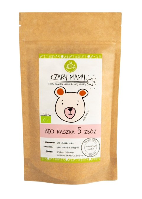 KASZKA 5 ZBÓŻ BIO 200 g - HELPA KASZKA 5 ZBÓŻ BIO 200 g - HELPA